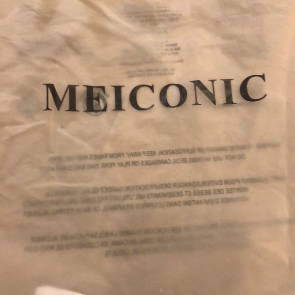 Top and skirt with ruffle at hem and sheer sleeve - Picture 5 of 5